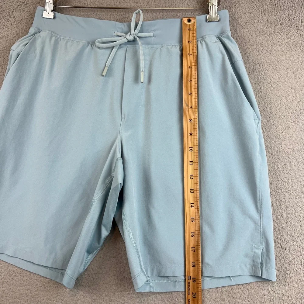 Lululemon Pace Breaker Linerless Shorts Blue Mens Large